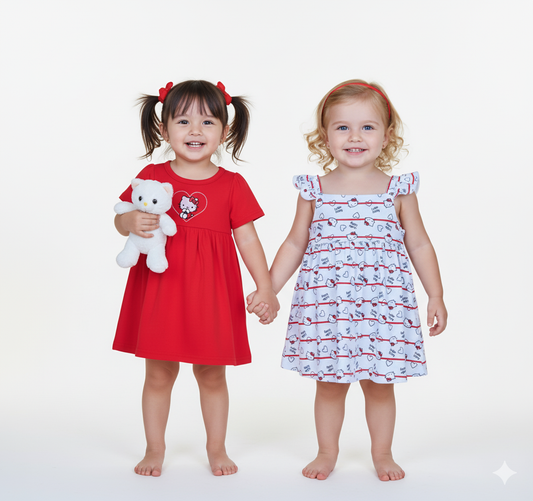 Set Vestiditos Kitty