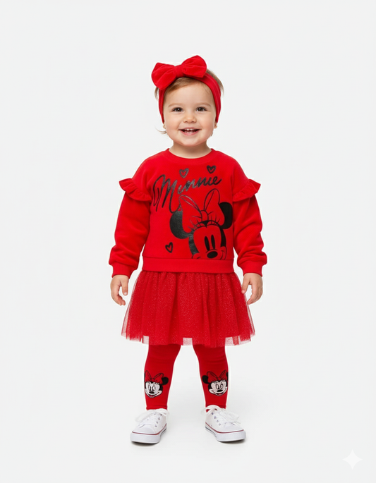 Vestido Minnie Mause